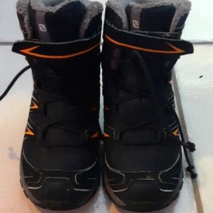 Salomon XA Pro Black Winter Boots size 12